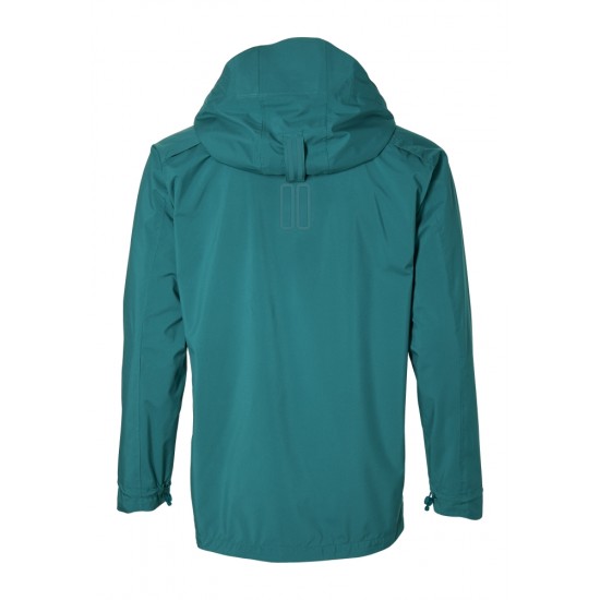 Regenjas Basil Skane - Heren Teal Green