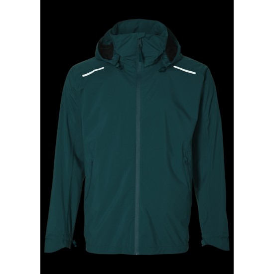 Regenjas Basil Skane - Heren Teal Green