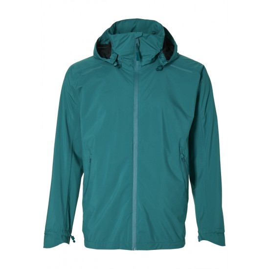 Regenjas Basil Skane - Heren Teal Green