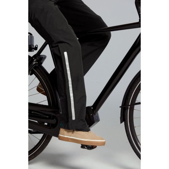 Regenbroek Basil Mosse - Heren Jet Black