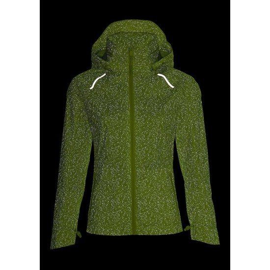 Regenjas Basil Skane HiVis - Dames Neon Yellow