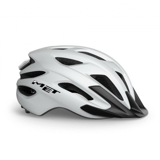 Fietshelm MET Crossover - White Matt M/L 