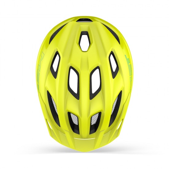 Fietshelm MET Crackerjack - Lime Unisize 