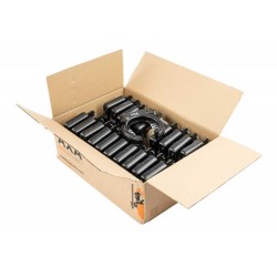 Ringslot Axa Solid Plus - Spatbordbevestiging Zwart Doos 20 Stuks 