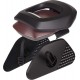 Achterzitje Bobike One Junior - Dragerbevestiging Black/Dark Brown 