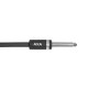 Kabelslot Axa Double Pin ULC - Insteek 1000cm x 10mm Zwart 