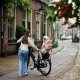 Achterzitje Urban Iki Ta-ke - Framebevestiging Sakura Pink/Kurumi Brown 