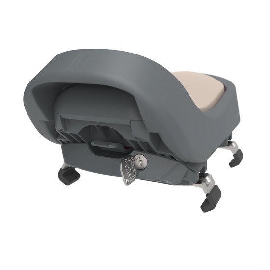 Achterzitje Urban Iki Junior - Met Bevestiging Bincho Black/Kurumi Brown 