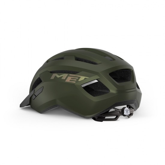 Fietshelm MET Allroad - Olive Iridescent