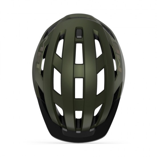 Fietshelm MET Allroad - Olive Iridescent