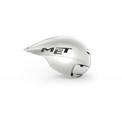 Fietshelm MET Drone Wide Body II - White Metallic