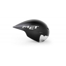 Fietshelm MET Drone Wide Body II - Black Metallic
