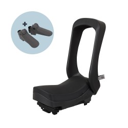 Achterzitje Urban Iki Junior MIK HD - Bincho Black/Kurumi Brown 