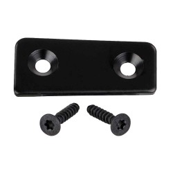 Carqon SLOTD CQ SLOTPLAAT BAKZIJDE 304X3MM RVS ZW - 