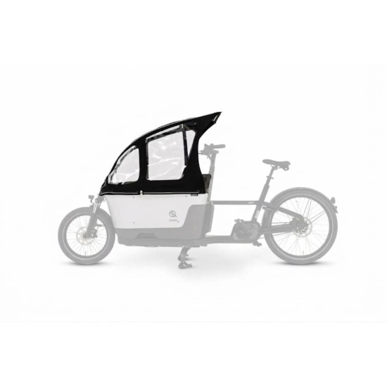 Carqon Cruise bakfiets regentent zwart