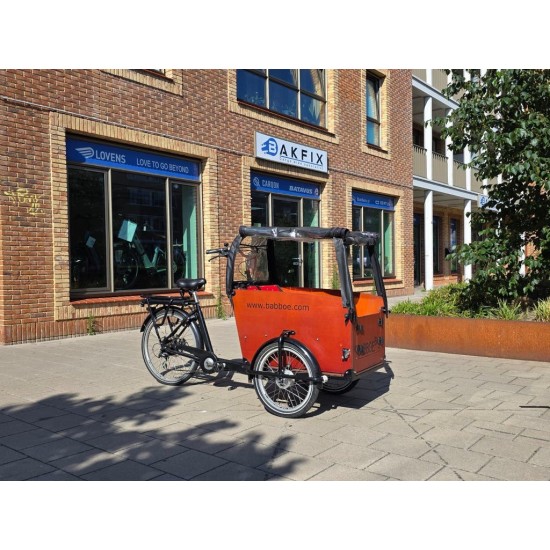 2de hands elektrische Babboe Big hondenbakfiets