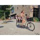Azor Tweelingfiets Longtail fiets met 3V & 2 Yepp Zitjes
