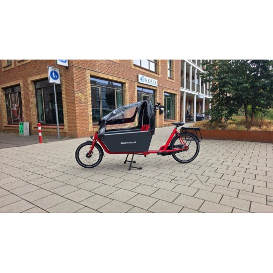 Niet elektrische Bakfiets(.)nl lang met Regentent - Niet Ele