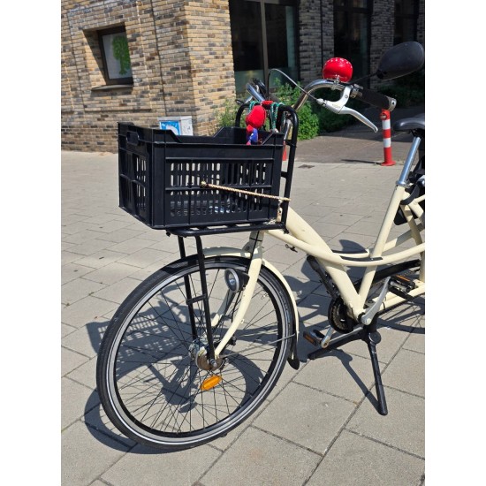 Azor Tweelingfiets Longtail fiets met 3V & 2 Yepp Zitjes
