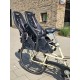 Azor Tweelingfiets Longtail fiets met 3V & 2 Yepp Zitjes