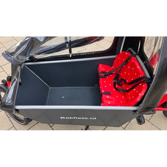 Niet elektrische Bakfiets(.)nl lang met Regentent - Niet Ele