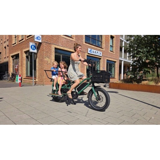 Nieuwe Jobobike Trancer Elektrische Bakfiets - Tweelingfiets