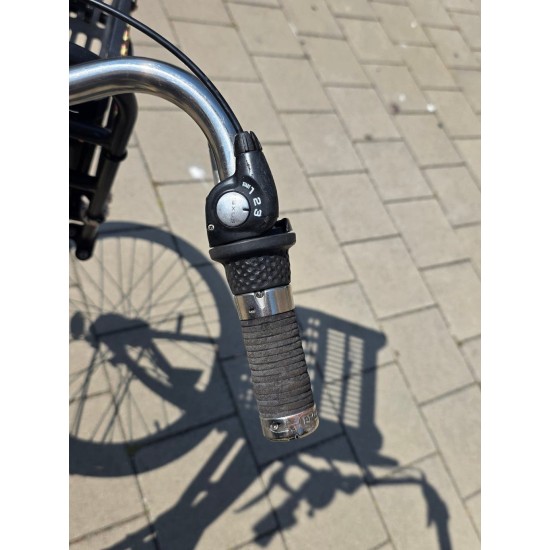 Azor Tweelingfiets Longtail fiets met 3V & 2 Yepp Zitjes