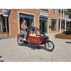 2de hands Cargo bike long bakfiets met middenmotor