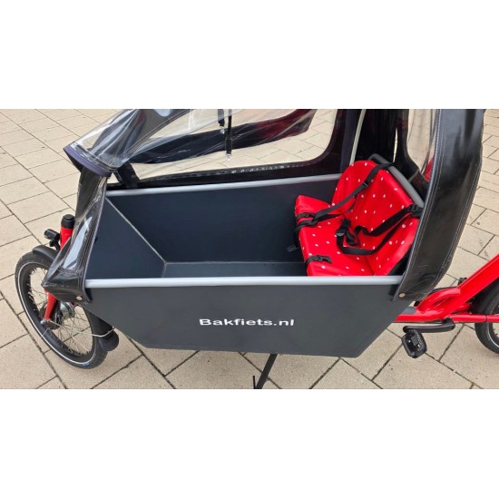 Niet elektrische Bakfiets(.)nl lang met Regentent - Niet Ele