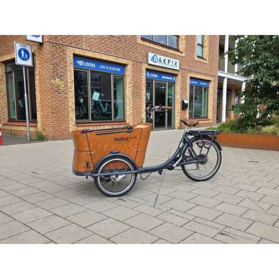 Babboe Curve elektrische bakfiets - Zo goed als nieuw