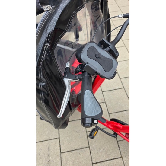 Niet elektrische Bakfiets(.)nl lang met Regentent - Niet Ele