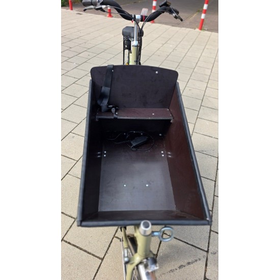 2dehands elektrische bakfiets met regentent