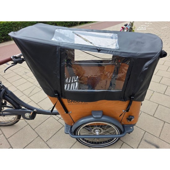 Elektrische Babboe Go hondenbakfiets met toebehoren