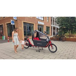 Niet elektrische Bakfiets(.)nl lang met Regentent - Niet Ele