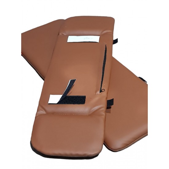 Troy Bakfiets kussenset model Evi kleur cognac