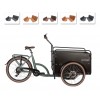 Bimas eCargo 3.3 Premium bakfiets kussenset model Evi kleur cognac