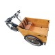 Cangoo Easy bakfiets kussenset model Evi kleur cognac