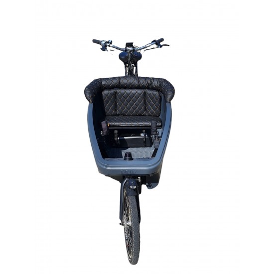 Dolly bakfiets kussenset Capi Extralux kleur zwart
