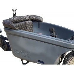 Dolly bakfiets kussenset Capi Extralux kleur zwart