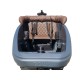 Dolly bakfiets kussenset Capi Extralux kleur donkerbruin