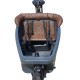 Dolly bakfiets kussenset Capi Extralux kleur donkerbruin