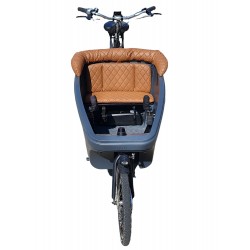 Dolly bakfiets kussenset Capi Extralux kleur cognac