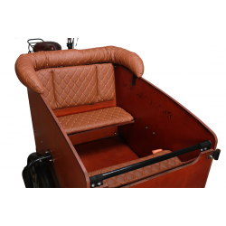 Babboe Big Bakfiets kussenset model Capi kleur cognac