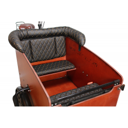 Babboe Big Bakfiets kussenset model Capi kleur zwart
