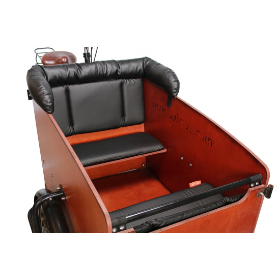 Babboe Big Bakfiets kussenset model Evi kleur zwart