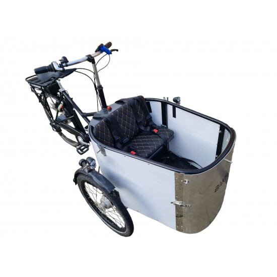 Nihola bakfiets kussenset model Capi kleur zwart