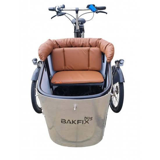 Nihola bakfiets kussenset model Evi Extralux kleur cognac