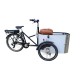 Nihola bakfiets kussenset model Evi Extralux kleur cognac