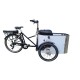 Nihola bakfiets kussenset model Evi Extralux kleur zwart