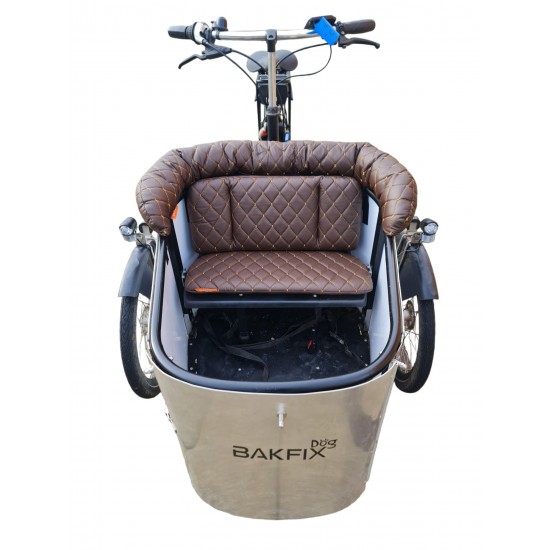 Nihola bakfiets kussenset model Capi Extralux kleur donkerbruin